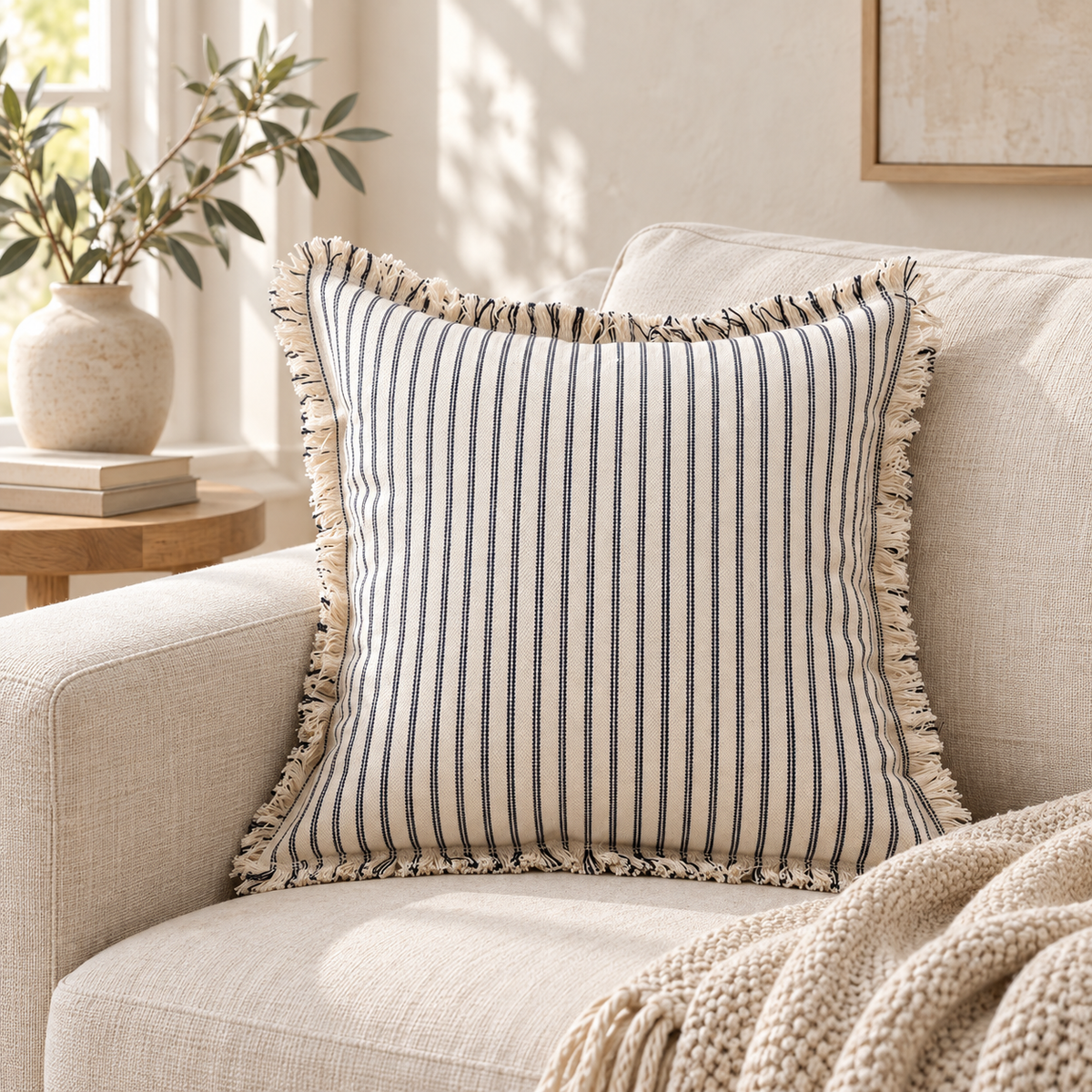 Ins‑Style Fresh Cotton Pillow Cove